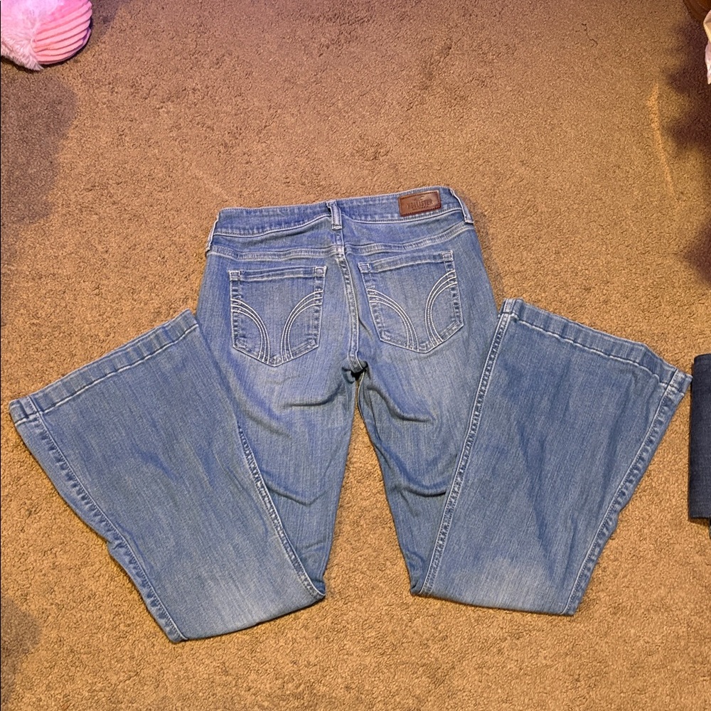 Blue Flared Jeans low rise